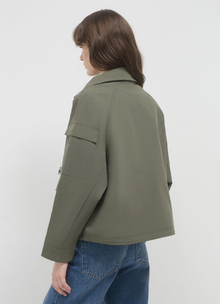 Saharan jacket with flaps