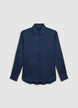 Klassische Bluse in Satinoptik - XS