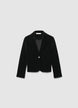 Single-breasted jacket with button and welt pockets - 10-11