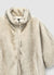 Jacke mit Plüscheffekt, Reißverschluss und Stehkragen