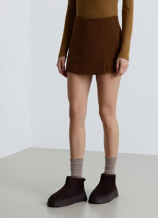 Gonna-pantalone con spacco