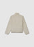 Felpa in pile con mezza zip