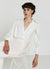 Satin-effect bodysuit shirt