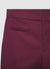 Solid colour cropped flare trousers