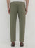 Pantaloni cropped in cotone