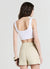 Pant skirt with panel