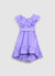 Vestito corto balze