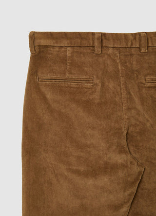Corduroy-effect chino trousers